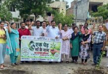 ‘Ek Ped Maa Ke Naam’ Drive Gains Momentum in Yamunanagar with Community Plantation Campaign