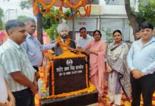 Mayor Suman Bahmani Pays Tribute to Shaheed Udham Singh on His 87th Martyrdom Day C
