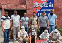 Four Arrested in Two Separate Anti-Drug Operations in Yamunanagar; Heroin and Opium Seized 1