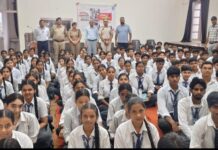 Safe City Team spreads awareness on 112 Helpline, Trip Monitoring, anti-drug campaign and responsible road behaviour d