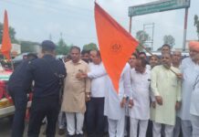 Sacred Kalash Yatra Carrying Holy Soil from Guru Ravidas’ Birthplace Receives Grand Welcome in Yamunanagar E
