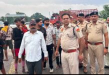 SP Kamaldeep Goyal Reviews Kanwar Yatra Security, Directs Personnel to Remain on High Alert