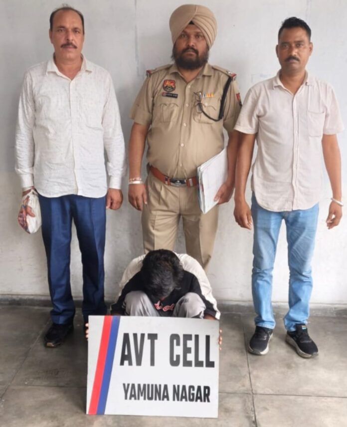 Three stolen motorcycles recovered by Yamunanagar Police after the arrest of an alleged bike thief.