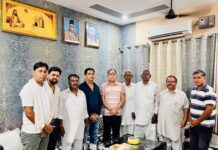 Kashyap Samaj Utthan Seva Sabha Delegation Meets HSSC Member Amar Singh Nandgarh Kashyap Samaj Utthan Seva Sabha delegation meets HSSC member Amar Singh Nandgarh and extends birthday greetings.