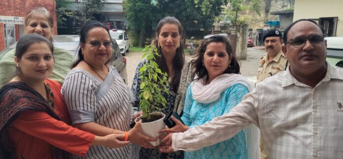 Dr Anukampa Garg inspecting women’s safety and welfare facilities at the One Stop Centre in