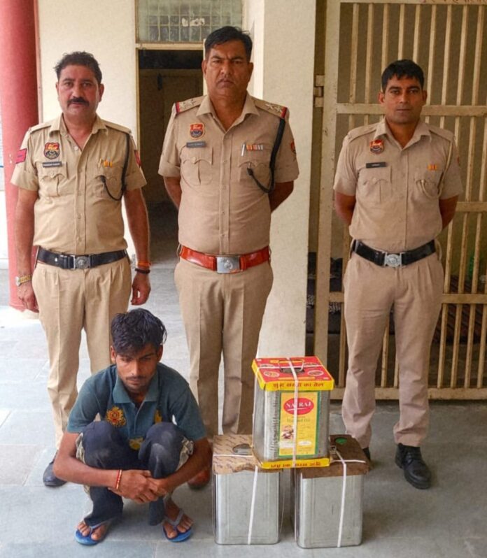 Chhapar Police take action in a warehouse theft case in Yamunanagar.