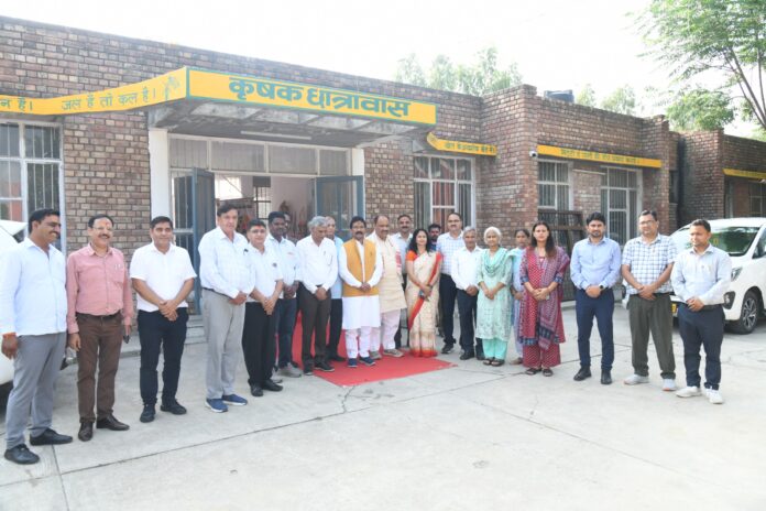 Madhya Pradesh Assembly delegation visits Krishi Vigyan Kendra Kurukshetra to study Haryana’s crop residue management initiatives
