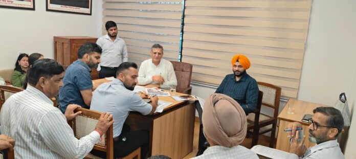 Kanwar Pal reviews development works of Baba Banda Singh Bahadur memorial at Lohgarh