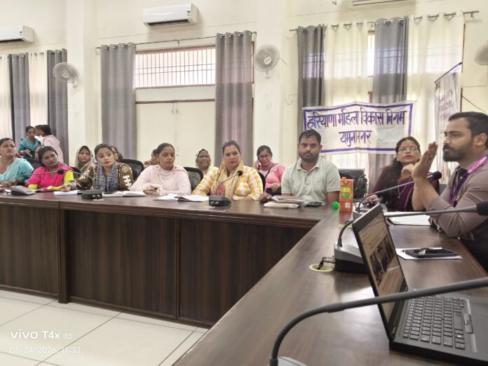 2 Women participate in Haryana Women Development Corporation Entrepreneurship Fortnight programme in Yamunanagar