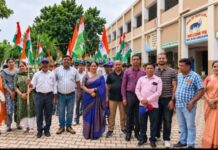 Students Take Out Tricolour Rally to Spread Message of Patriotism