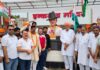 Agriculture Minister Shyam Singh Rana Leads Tiranga Yatra Across Radaur Assembly Segment D