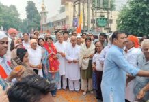 Sacred Kalash Yatra of Guru Ravidas Ji Receives Grand Welcome in Yamunanagar