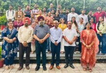 Guru Nanak Khalsa College Bids Emotional Farewell to MSW Batch 2024–26 MSW students and faculty members at Guru Nanak Khalsa College, Yamunanagar, during an emotional farewell organised as part of National Social Work Week.