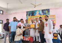 Challenge Youth Club Organises Blood Donation and Free Eye Check-up Camp in Sabapur D