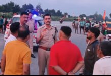 DSP Reviews Kanwar Yatra Route, Traffic Diversions Ahead of Pilgrimage d