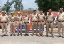 Security Tightened Across Yamunanagar Ahead of August 11 Kanwar Jalabhishek:YNR Police