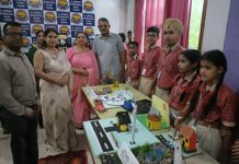 Science Exhibition Helps Develop Scientific Thinking, Creativity and Curiosity Among Students: Dr Sehgal Students showcase science projects at St Lawrence International School in Yamunanagar