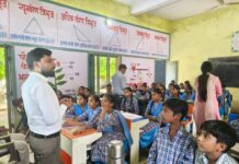 Nagar Nigam Holds Awareness Programme on Four-Bin Waste Segregation at Darwa School