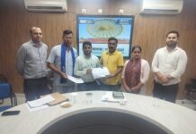 Radaur Electoral Registration Officer Distributes Claim and Objection Forms Under Special Intensive Revision 2026 Electoral Registration Officer and SDM Narendra Kumar handing over electoral roll claim and objection forms to political representatives and Booth Level Agents during Special Intensive Revision 2026 in Radaur.