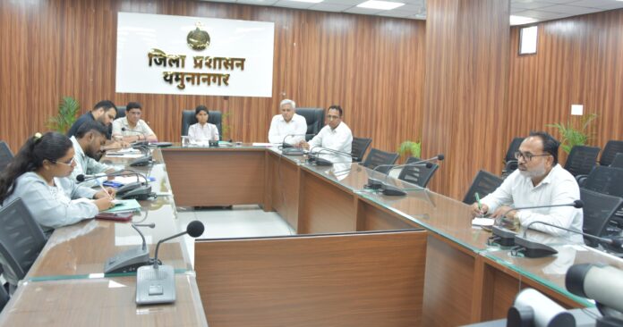 Haryana Chief Secretary Anurag Rastogi holds video conference with Deputy Commissioners on Gram Sabha meetings, Parivar Pehchan Patra verification and welfare scheme implementation.