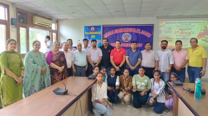 Teej and Independence Day celebration at Maharaja Agrasen College Jagadhri