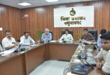 Chief Secretary Directs Districts to Organise Blood Donation Camps and Expand Seva Sankalp Outreach Yamunanagar DC Preeti reviewing Seva Sankalp campaign preparations with officials