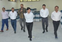DC Preeti Conducts Monthly Physical Inspection of EVM Warehouse in Yamunanagar DC Preeti inspects EVM Warehouse at Yamunanagar District Secretariat