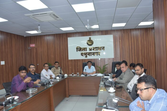 Haryana Chief Minister Nayab Singh Saini reviews Seva Sankalp Campaign through video conference