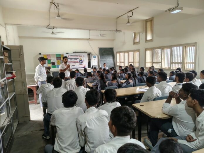 Dr Arun Kumar addresses youth at entrepreneurship awareness camp in Yamunanagar