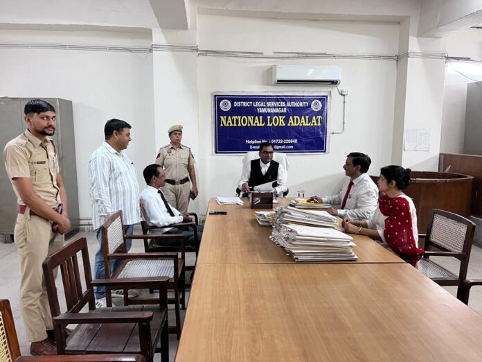 yamunanagar-national-lok-adalat-2026.jpg National Lok Adalat proceedings at Yamunanagar Jagadhri District Court Complex