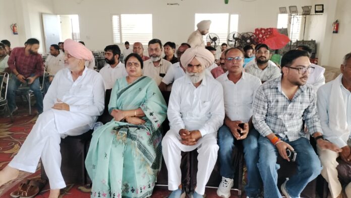 Shyam Singh Rana addressing Seva Sankalp Campaign programme in Radaur Yamunanagar