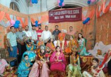 Sanatan Raksha Manch Honours Jhanki Artists for Preserving Janmashtami Traditions Artists honoured during Sanatan Raksha Manch Janmashtami ceremony