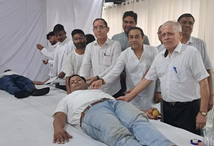 Sant Nirankari Mission blood donation camp in Sector 18 Jagadhri
