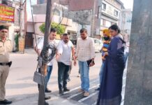 amunanagar Ward 8 Development Works Inspected by Mayor Suman Bahmani Yamunanagar Mayor Suman Bahmani inspecting development works in Chhoti Line