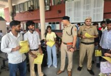 Yamunanagar Police Intensifies Cybercrime Awareness Drive, Reaches Students and Public Yamunanagar Police conducts cybercrime awareness programme for students and public