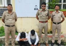 Two Arrested for Alleged Motor Theft from Stone Crusher in Yamunanagar Pratap Nagar Police recover stolen electric motor in Yamunanagar