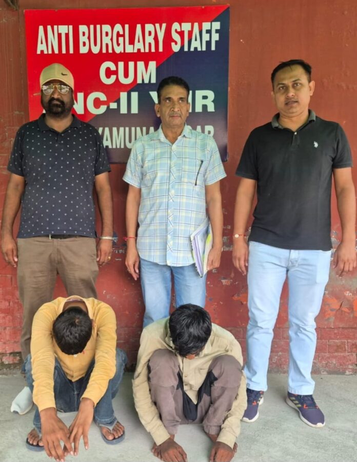 Yamunanagar police arrest accused in jewellery fraud and vehicle battery theft cases