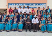 Teachers Honoured at DAV Police Public School Jagadhri on Teachers’ Day