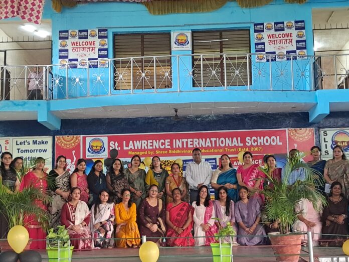 st-lawrence-international-school-teachers-day-jagadhri-vyasapur.jpg Teachers and students during Teachers’ Day celebrations at St Lawrence
