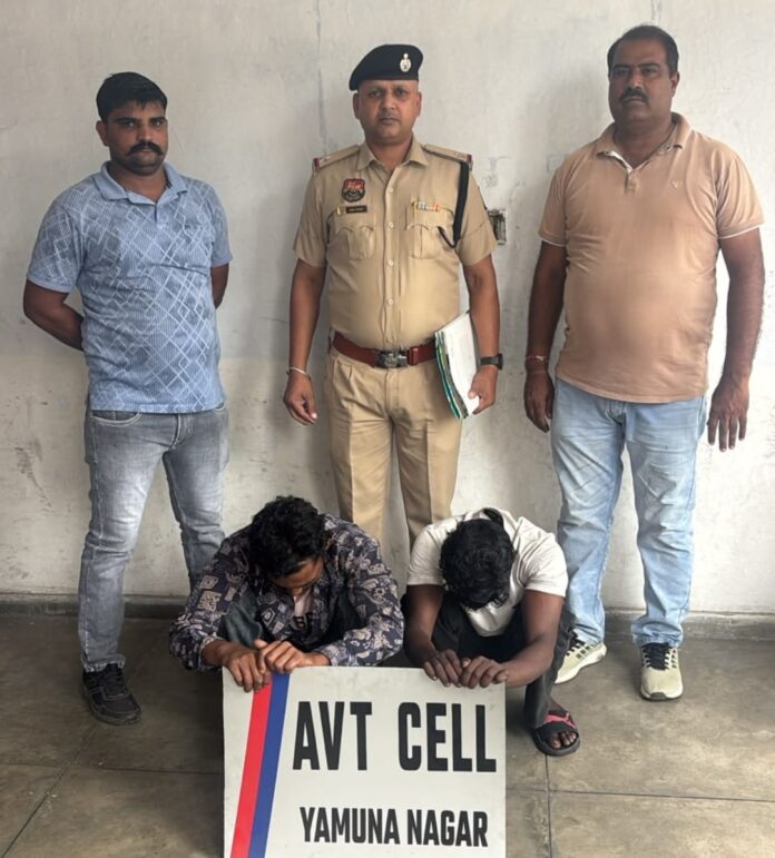 Yamunanagar police recover stolen Activa and motorcycles after arresting two accused