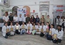 TDTR DAV Institute Marks World Physiotherapy Day with Medical Seminar, Competitions and Topper Felicitation Students and faculty participating in World Physiotherapy Day 2026 celebrations at TDTR DAV Institute Yamunanagar