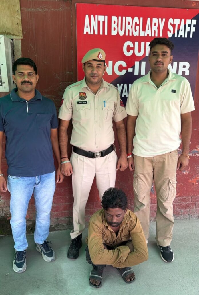 Yamunanagar police arrest theft accused in Bilaspur closed house case