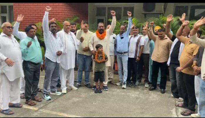 Shiv Sena Shinde faction meeting for Yamunanagar district executive