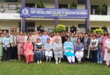 B.Ed. Students Prepare for School Internship Through Three-Day Practice Teaching Workshop B.Ed. second-year student teachers and faculty at a practice teaching workshop in Yamunanagar
