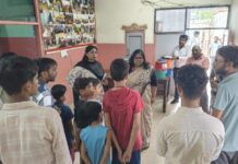 CJM Nitika Bhardwaj Inspects Child Care Centre and Old Age Home in Ladwa, Kurukshetra CJM Nitika Bhardwaj interacts with children during an inspection of a child care centre in Ladwa, Kurukshetra
