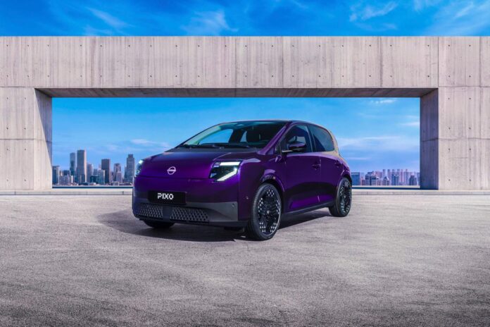 Nissan PIXO Electric City Car 259 km Range Nissan PIXO electric city car with 259 km range