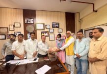 84 TB Patients Adopted Under Nikshay Mitra Initiative in Chhachhrauli SDM Jaspal Singh Gill and officials at Block TB Forum meeting in Chhachhrauli