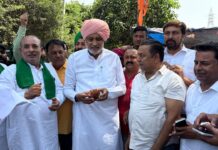 ₹27-Crore Saharanpur-Kurukshetra Road Project Launched on Yamunanagar-Radaur Stretch Haryana Agriculture Minister Shyam Singh Rana during the launch of the Yamunanagar-Radaur road improvement project
