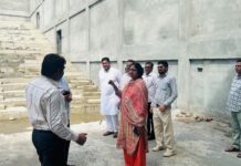 Mayor Suman Bahmani Inspects ₹52.87 Crore Open-Air Theatre and Auditorium Project in Yamunanagar Mayor Suman Bahmani inspects Yamunanagar Open-Air Theatre and Auditorium construction
