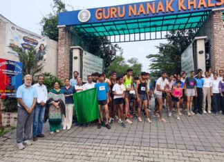 Guru Nanak Khalsa College Celebrates National Sports Day With Enthusiasm and Sporting Spirit National Sports Day celebration at Guru Nanak Khalsa College Yamunanagar with students and sporting guests.